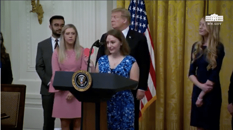 Polly Olsen at White House