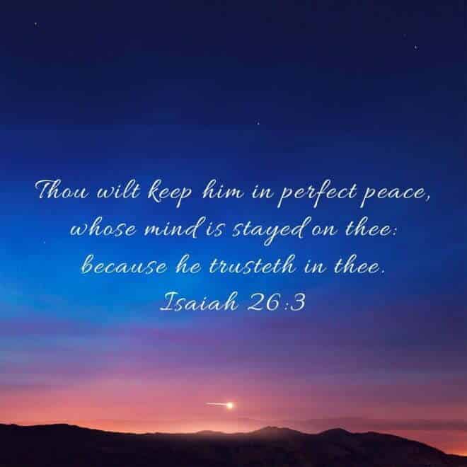 Isaiah 26:3