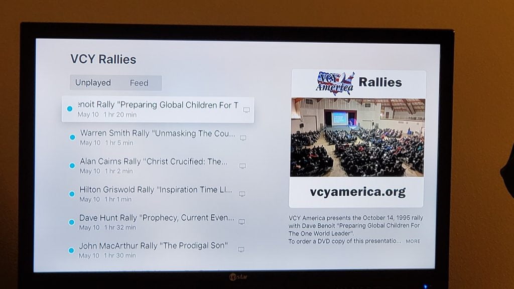 VCY Rallies Podcast