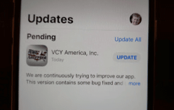 iPhone need update
