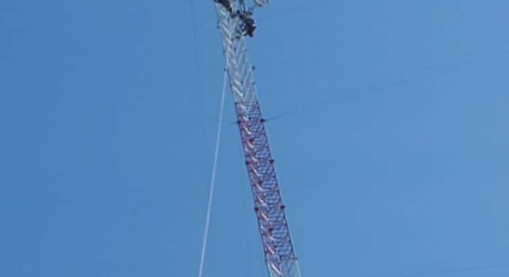 KVCI Tower with antenna