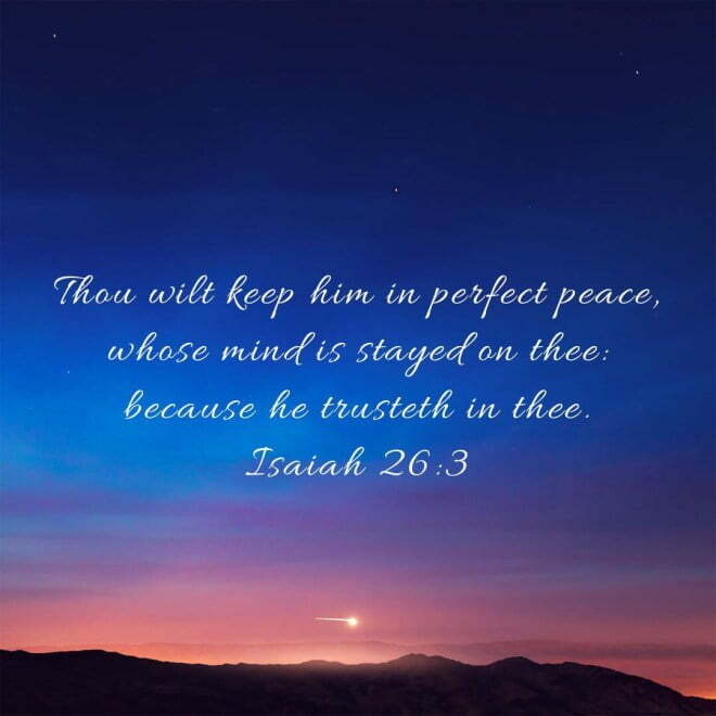 Isaiah 26:3